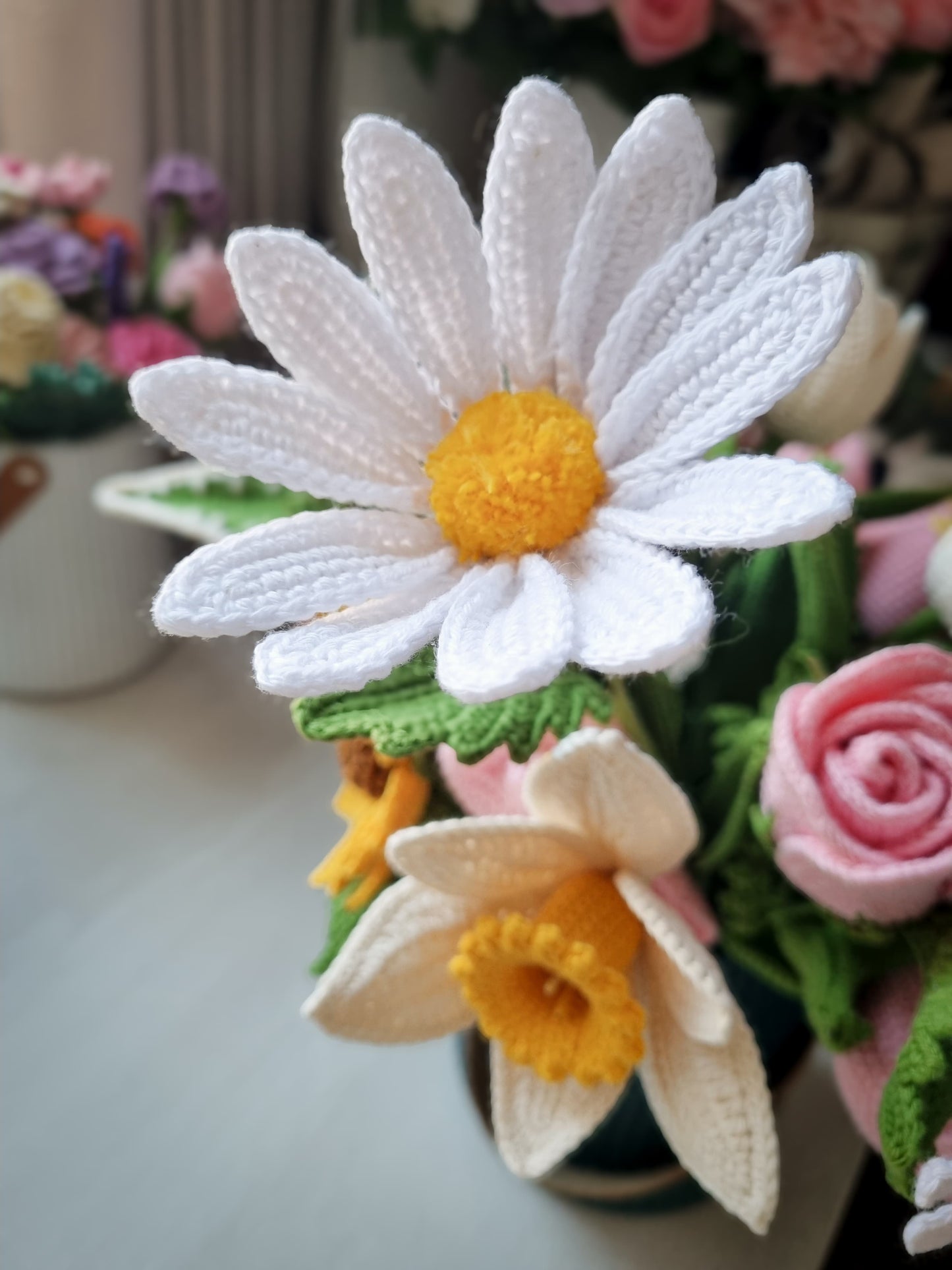 Patrón de Margarita Tejida a Crochet | PDF Digital