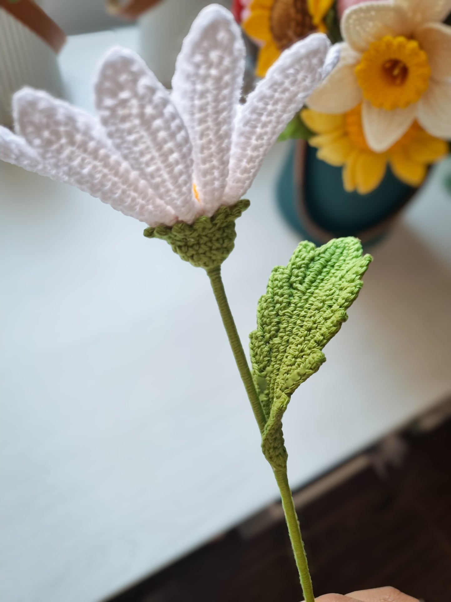 Patrón de Margarita Tejida a Crochet | PDF Digital