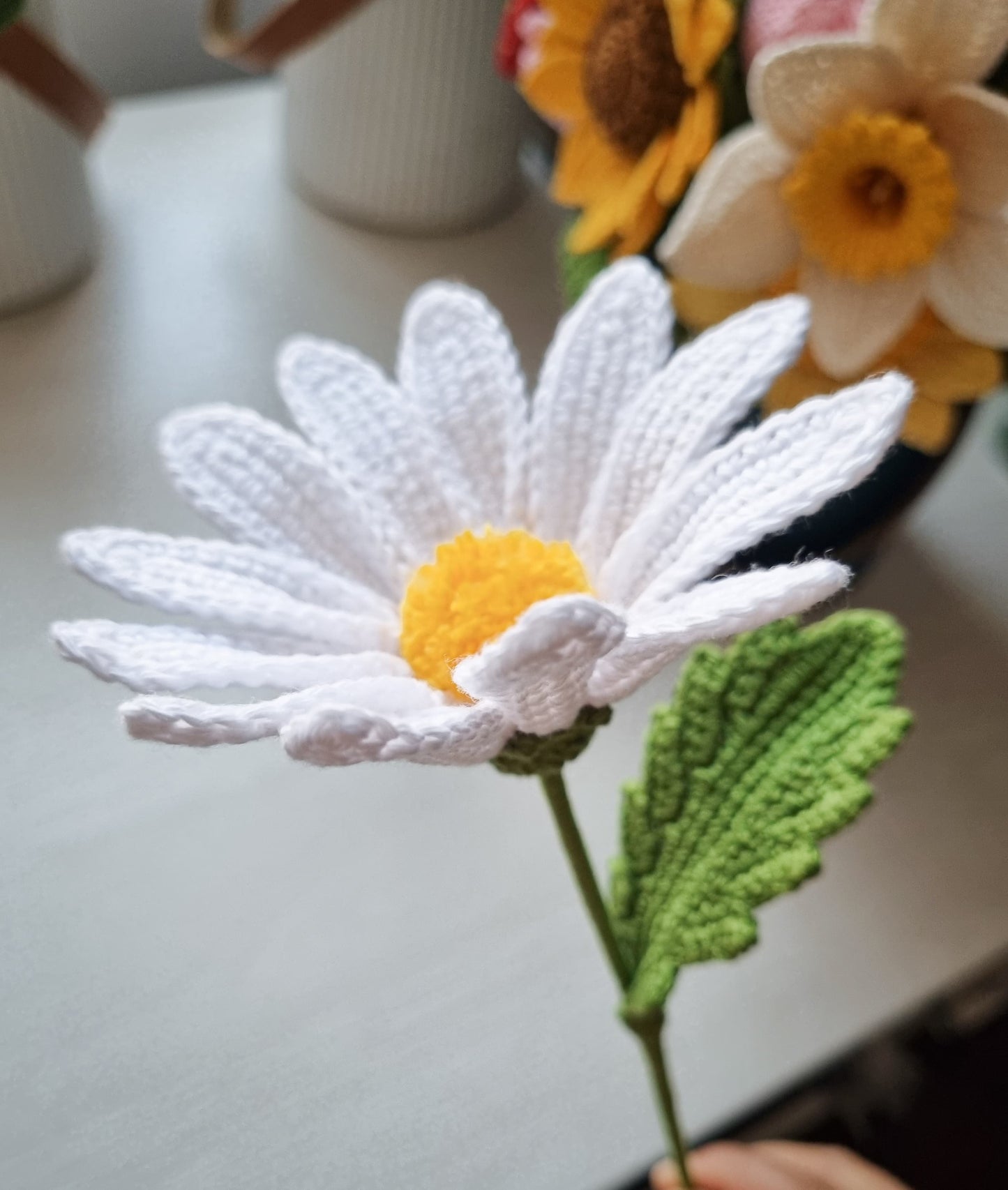 Patrón de Margarita Tejida a Crochet | PDF Digital