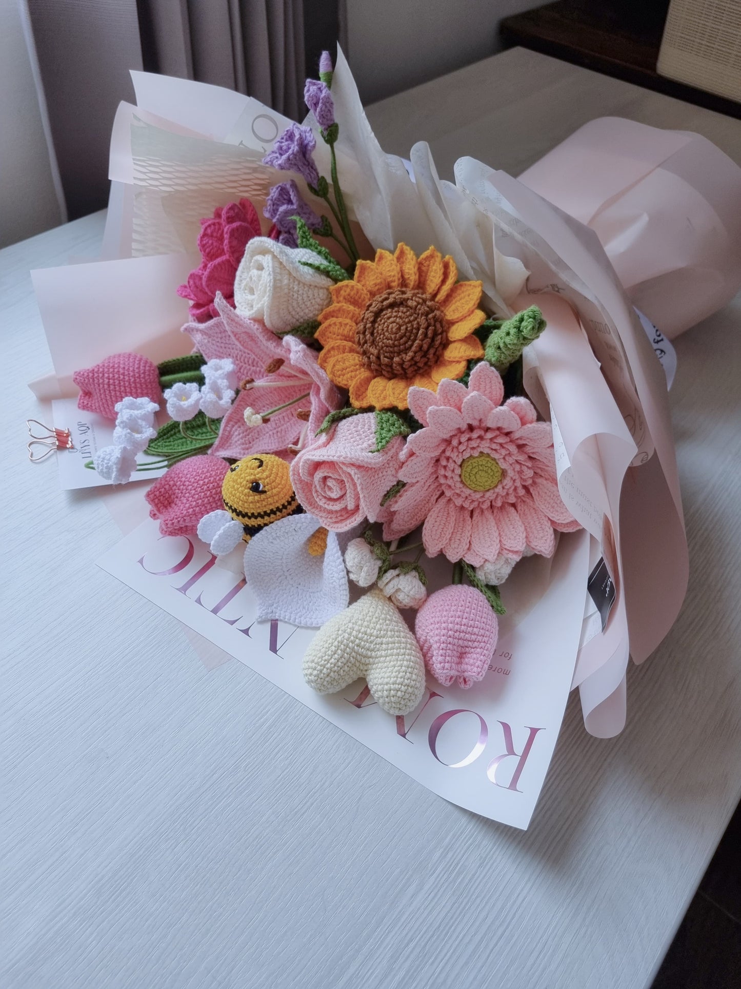 Envoltorio coreano para "arma tu ramito"