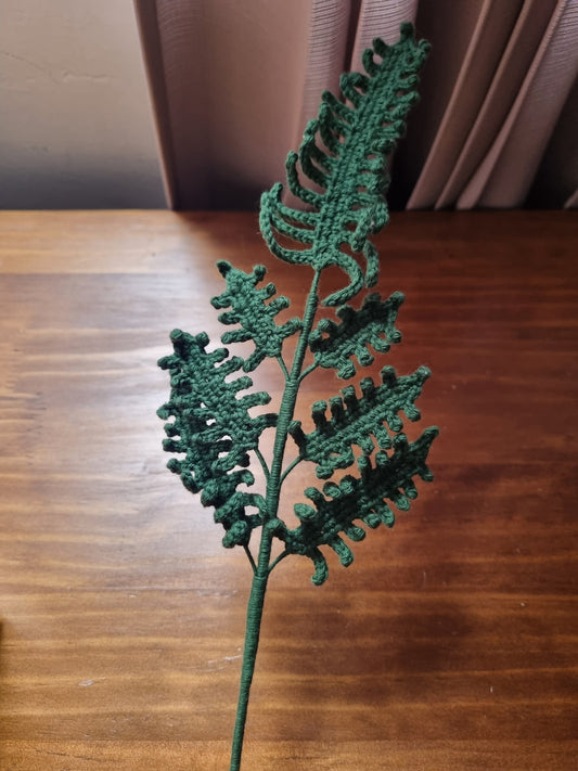 Hoja del Bosque Tejido