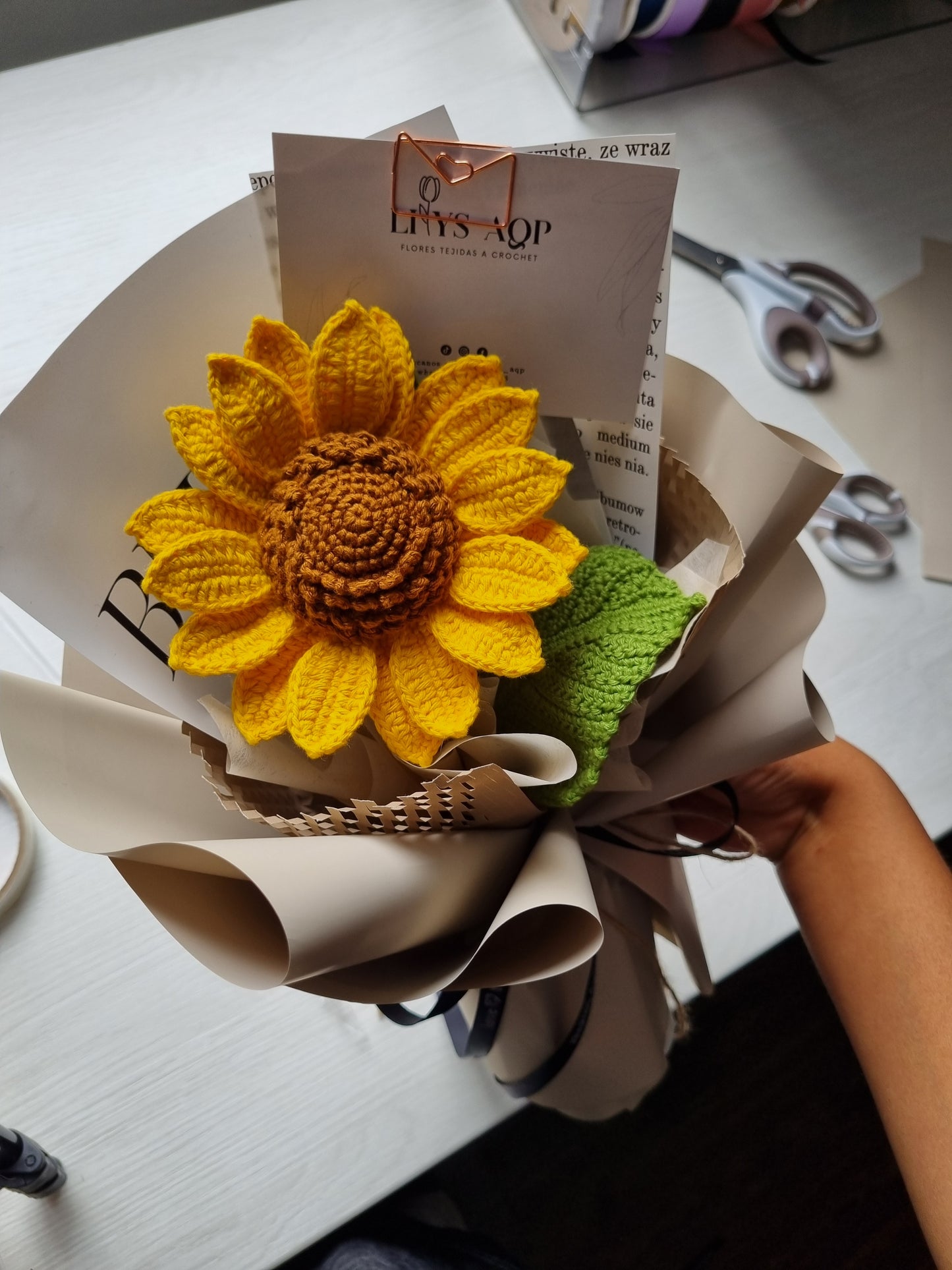 Curso de Girasol Tejido (acceso por Drive) | Sin PDF
