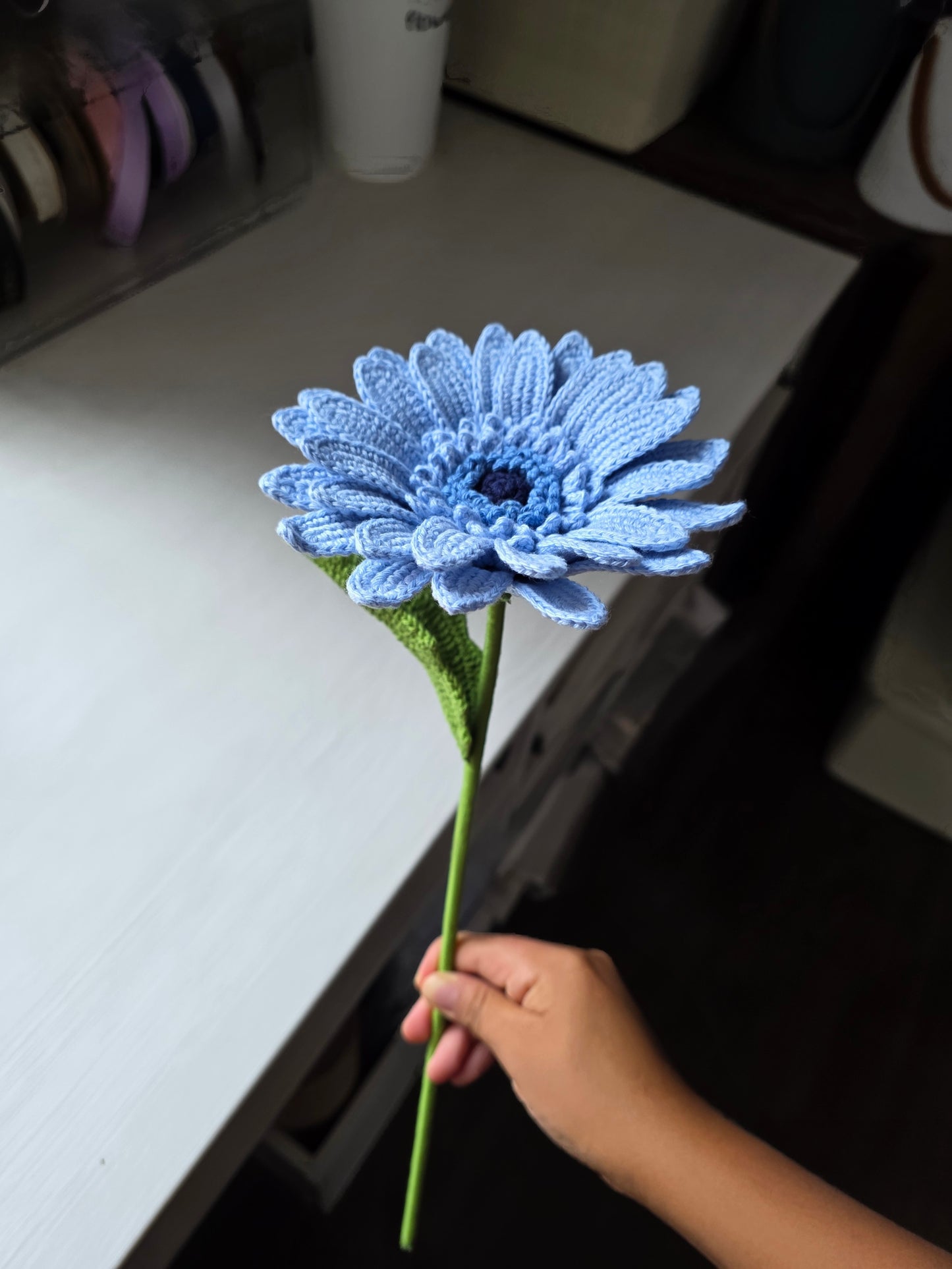 Curso de Gerbera Tejida (acceso por Drive) | Sin PDF