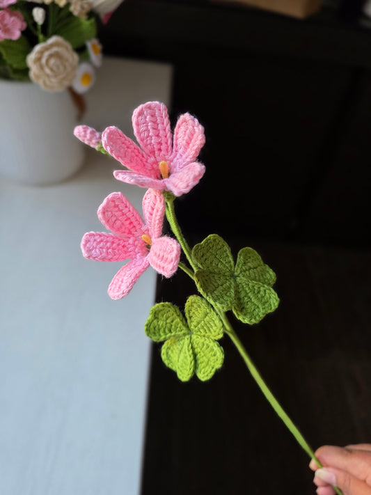 Trebol de 4 hojas Tejido